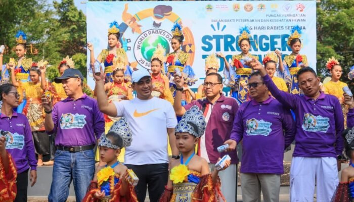 Jateng Siapkan 10 Ribu Vaksin Rabies Gratis, Status Bebas Rabies Dijaga