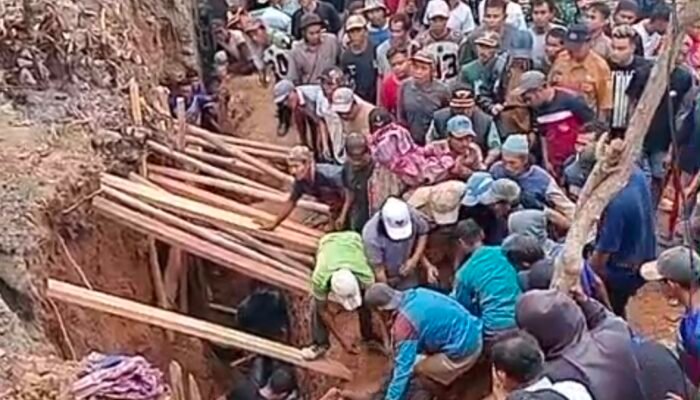 Nahas, Fondasi Rumah Ambruk di Desa Tlagasana : 2 Pekerja Tewas Tertimbun