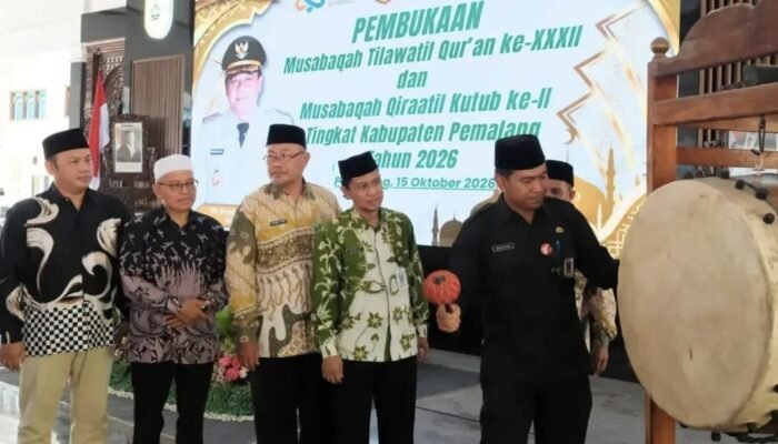 Sekda Bagus Sutopo Buka MTQ XXXII dan MQK II Kabupaten Pemalang 2026