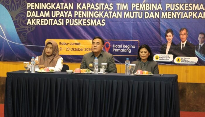 Plt Bupati Pemalang Dorong Mutu Layanan Puskesmas Lewat Akreditasi