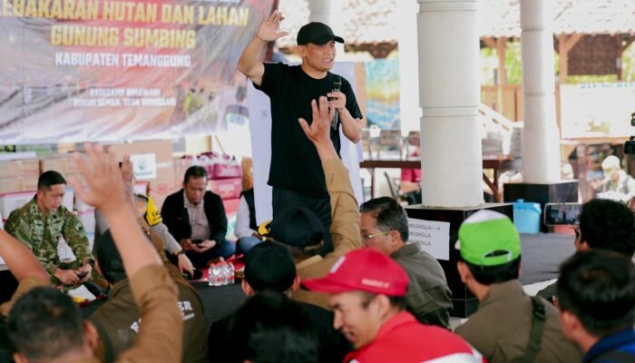 Api Gunung Sumbing Resmi Padam, Gubernur Ahmad Luthfi Fokus Pemulihan Lingkungan dan Air Bersih