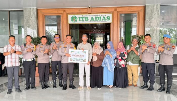 Kapolres Pemalang Sambangi ITB ADIAS, Perkuat Sinergi dan Kamtibmas Kampus