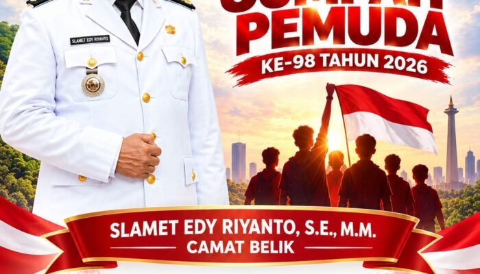 Peringati Sumpah Pemuda Ke-98, Camat Belik Dorong Aksi Nyata Generasi Muda