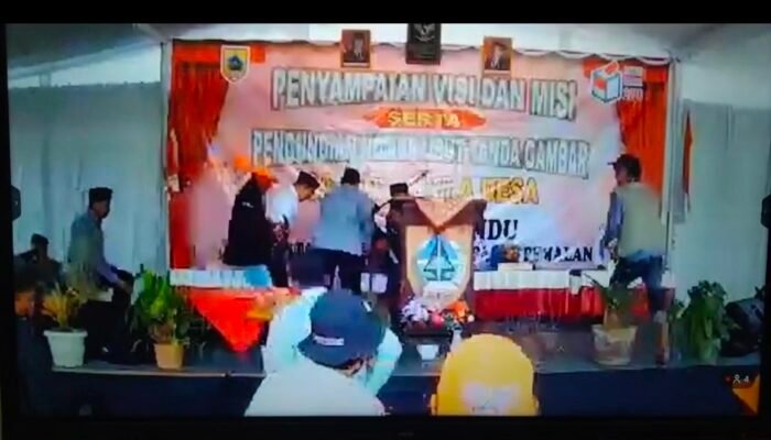 Detik-Detik Ketua BPD Kalirandu Pemalang Ambruk dan Meninggal Saat Sambutan Visi Misi Kades
