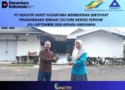 Holding Perkebunan Nusantara Perkuat Budaya Kerja, PT Industri Karet Nusantara Berikan Penghargaan Culture Heroes