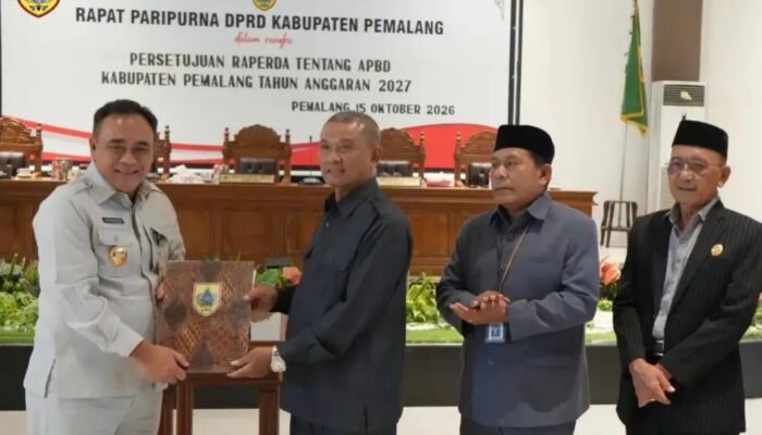 Sah! DPRD Pemalang Disetujui Raperda APBD 2027 Prioritaskan Infrastruktur