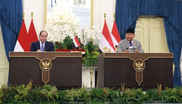 Bertemu El-Sisi di Jakarta, Prabowo Tegaskan RI Dukung Hak Mesir atas Air Sungai Nil